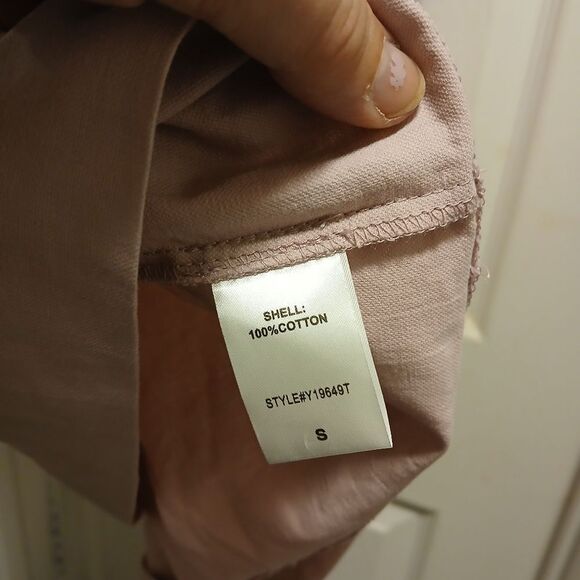 Pomander PLACE MAUVE TUNIC V-neck A-line Sundress SZ.S/M - Picture 5 of 5